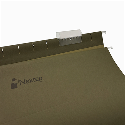 Folder Colgante Nextep Economico Oficio Color Verde Tradicional c/25