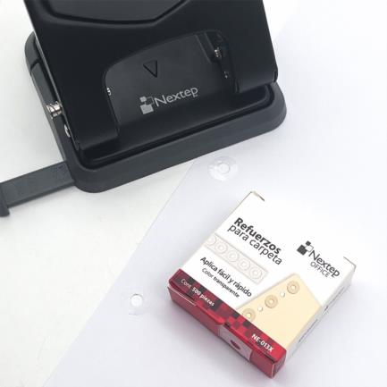 Etiquetas Nextep Refuerzo para Carpeta Transparentes C/500