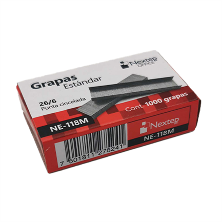 Nextep Standard Staples 26/6 pk/1000