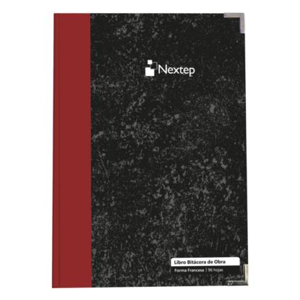 Libro Nextep Bitacora de Obras 96 Hojas Frances