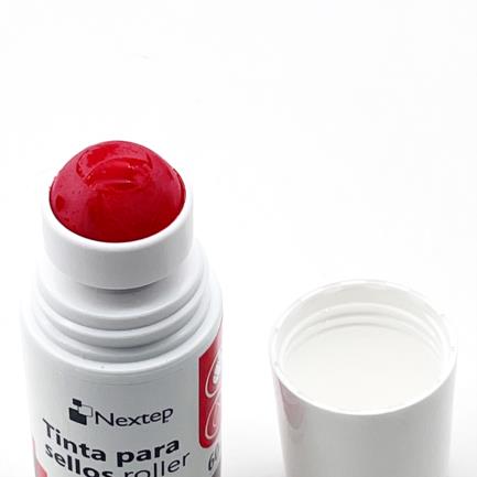 Tinta para Sellos Nextep Roller Rojo 60 ml