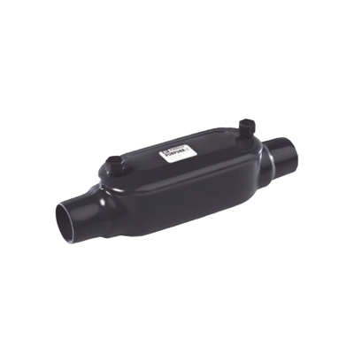 Caja Ovalada tipo C con Recubrimiento Exterior de PVC de 1 1/4" (32 mm).