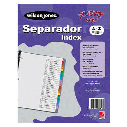 WILSON JONES A-Z ECONOMY DIVIDER