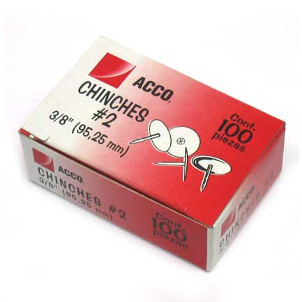 ACCO TACKS No. 2 Box/100