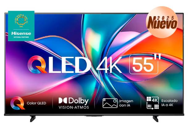 Hisense 55" QD6N QLED VIDAA UHD 4K TV
