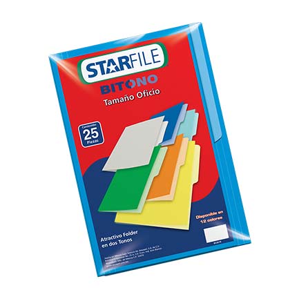 TWO-TONE FOLDER MAPASA LETTER SIZE BLUE C/25