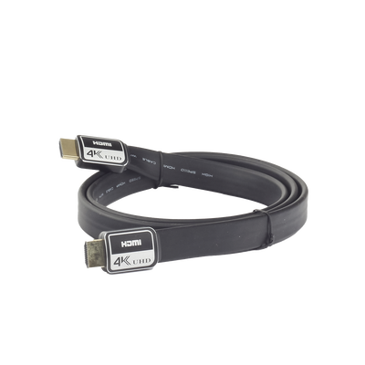 Cable HDMI Versión 2.0 Plano de 1 Metro (3.28 Pies) Optimizado para Resolución 4K Ultra HD