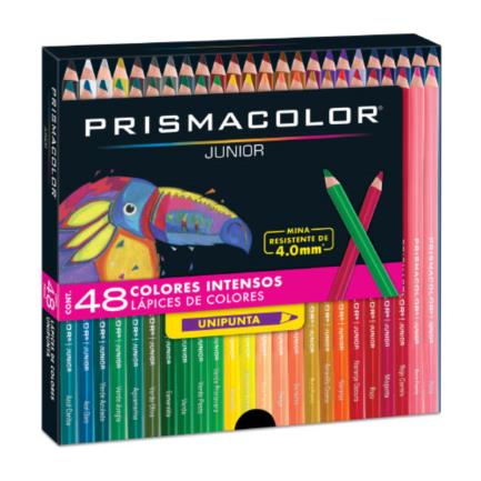 PrismaColor Junior Colored Pencils, 48 Count