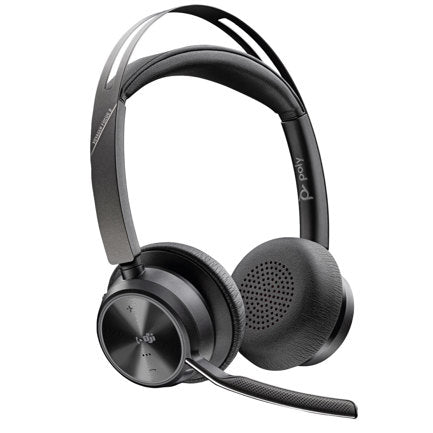 Poly Voyager Focus 2 Microsoft Teams Certified with charge stand Headset