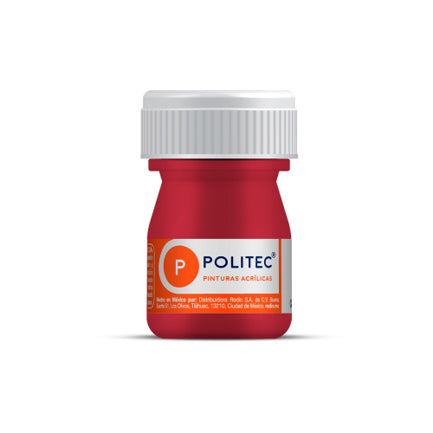 Politec Acrylic Paint Toluidine Red 20 ml No. 309 box with 12 pieces