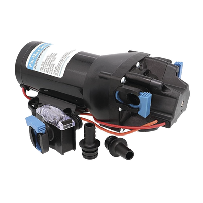 Bomba controlada por presión Par Max HD 4' a 24 Vca, alta presión 60PSI, 15 LPM / 4 GPM