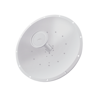 Antena Direccional RocketDish airMAX, ideal para enlaces Punto a Punto (PtP), frecuencia 5 GHz (4.9 - 5.8 GHz) de 30 dBi
