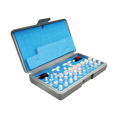 Kit Universal de Adaptadores UNIDAPT de 43 Piezas "Clásicos" en Estuche de Plástico y Esponja.