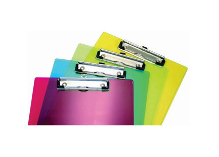 RIHAN ACRYLIC LETTER SIZE CLIPBOARD 6-PACK