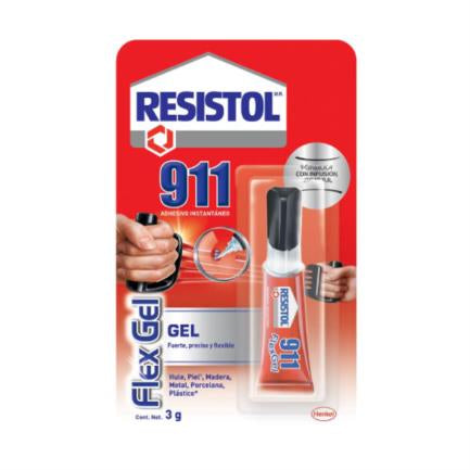 Resistol 911 Super Gel Glue 3 gr