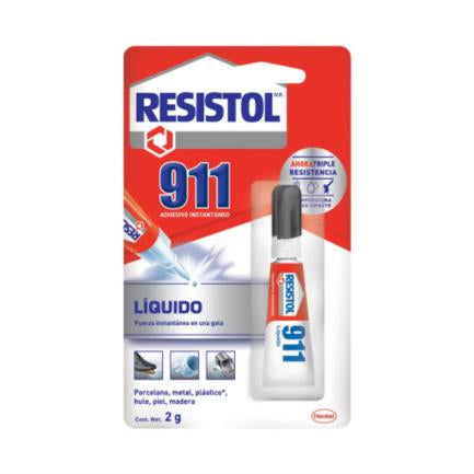 Resistol 911 Liquid Glue Tube 2 gr