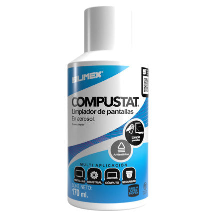 Silimex Compustat 170ml Anti-Static Screen Cleaner Spray