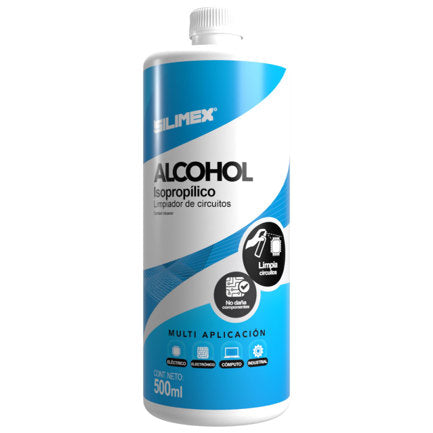 Silimex Isopropyl Alcohol Circuit Cleaner 99.7% Iso Pro 500ml