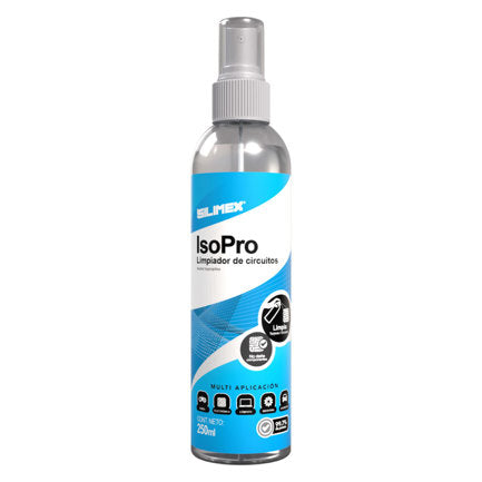 Silimex Isopropyl Alcohol Circuit Cleaner 99.7% Iso Pro 250ml in Atomizer