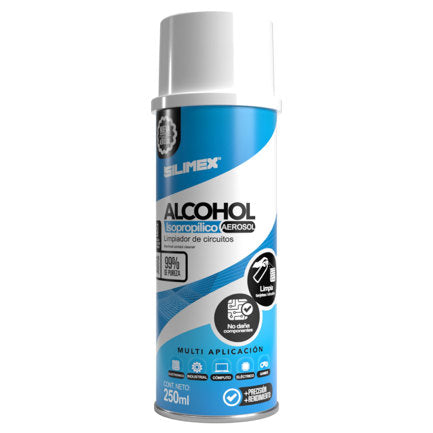 Silimex 99.7% Isopropyl Alcohol Circuit Cleaner Spray 250ml