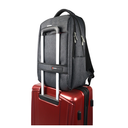 Swissmobility Backpack for Laptops up to 17" XL-117 Grey