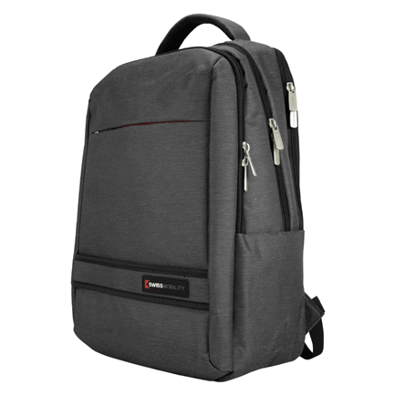 Swissmobility Backpack for Laptops up to 17" XL-117 Grey