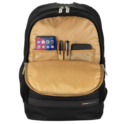 Swissmobility Allen 15.6" Laptop Backpack Black