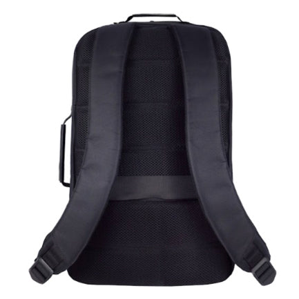 Mochila Swissmobility WATSON 17 2 cierres principales rígida doble asa color negro