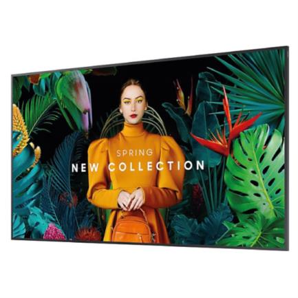 Samsung 50" Smart Signage LFD Monitor Edge Led BLU UHD Display 3840x2160 Resolution VA Panel HDMI/USB/RJ45/DP