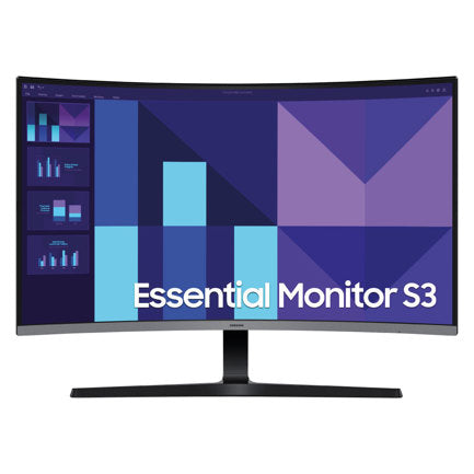 Samsung 32" Essential S3 S39GD FHD VA Panel 1920 x 1080 CURVED 1500R HDMI/D-Sub Monitor