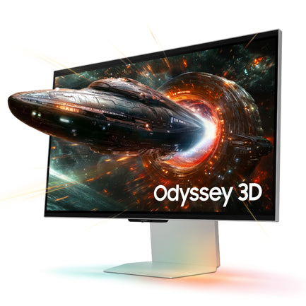 Samsung 27" 3D Odyssey 4K IPS Gaming Monitor 3840x2160 165Hz Flat Silver RGB 1MS G90XF