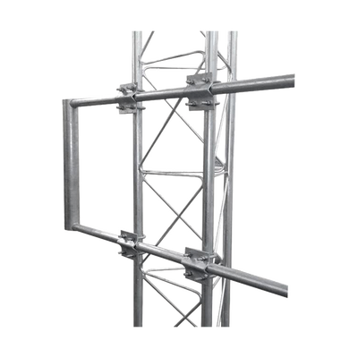 Brazo Uso Rudo para Torre STZ Galvanizado por Inmersión en Caliente de 170 x 60 cm Tubo 2" Ced 30.