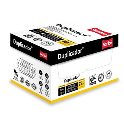 Scribe Duplicator Cut Paper Letter 99% Brightness 78gsm Box W/5000 Sheets