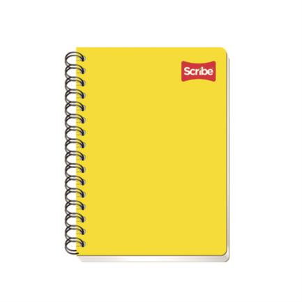 Scribe French Ruled Notebook, Spiral Bound, Small Graph, C5, 100 Sheets