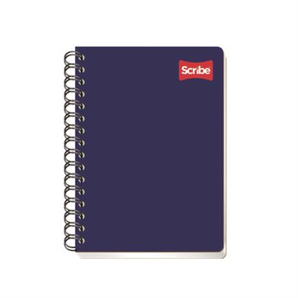 Scribe French Ruled Notebook, Spiral Bound, Small Graph, C5, 100 Sheets