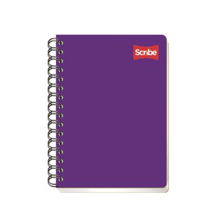 Scribe French Ruled Spiral Notebook Large Square (C7) w/100 Sheets