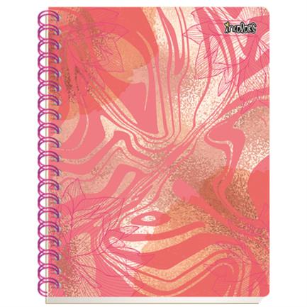 Scribe Incolors Double Spiral Notebook, Ruled, 100 Sheets