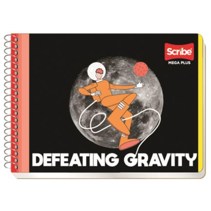Scribe Mega Ruled Spiral Italian Notebook 100 sheets