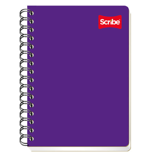 SCRIBE CLASSIC FRENCH NOTEBOOK DOUBLE RULED 100 SHEETS twin spiral