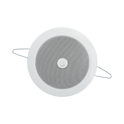 Altavoz  4" | Montaje en Techo | 3 - 6W | 70/100V | Frente Metálico | Resistente a Humedad