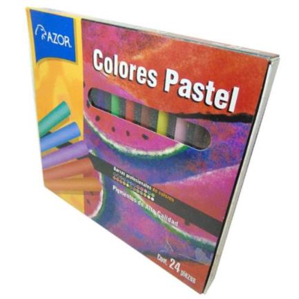Colores Stafford Pastel en Seco Estuche C/24