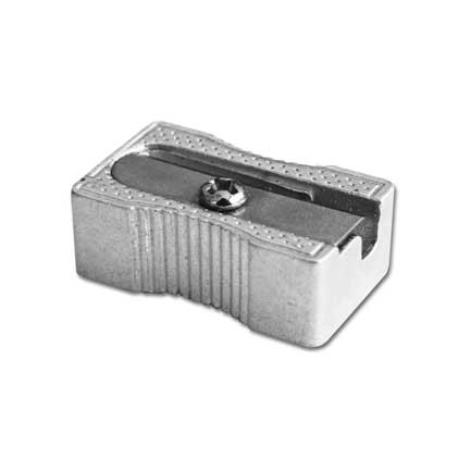 MAE RECTANGULAR METAL SHARPENER C/24 PCS