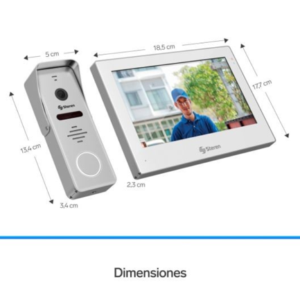 Video Timbre Steren  WIFI con Pantalla Touch A C