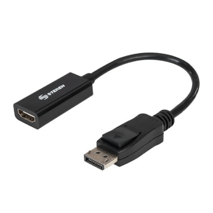 Steren DisplayPort to HDMI Adapter Black Video Output