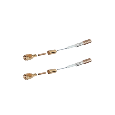 Jumper de 15 cm (5.91 Pulgadas). Con Cable RG-142 y Conectores SMAI Macho Inverso.
