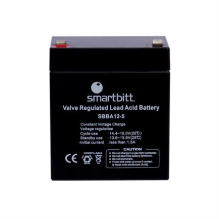 Smartbitt Lead-Acid Battery 12V 5Ah Black