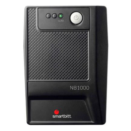 UPS Smartbitt Smart Interactive SBNB1000USB 1000VA/500 Watts 6 Outlets Telephone Line Protection RJ-1 USB Port