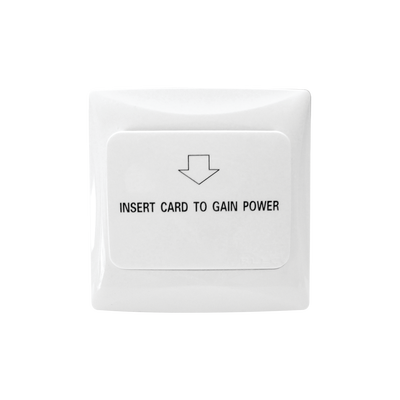 Interruptor de Energía para Hotel / Activación con Tarjeta MIFARE / 110VCA 30A / Compatible M1K y M4K