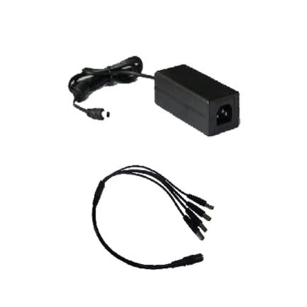 Saxxon PSU1205DPAQD 12V DC 5 Amp Power Supply and Splitter Kit