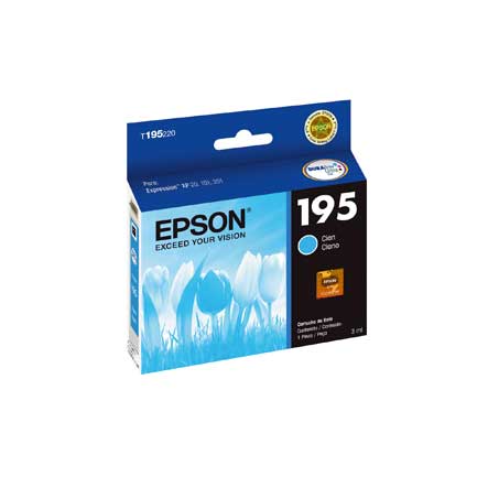 EPSON T195 XP-101 201 211 CYAN INK